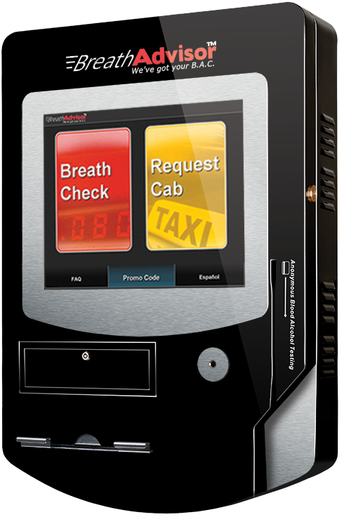 BreathAdvisor - Breathalyzer Kiosk and Cab Terminal